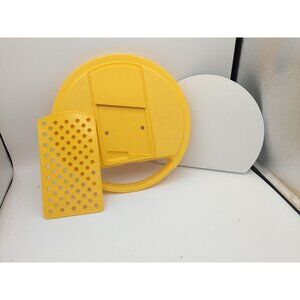 Vintage Tupperware Kitchen Work Unit 1986 Chop, Slice and Grate Incomplete #2
